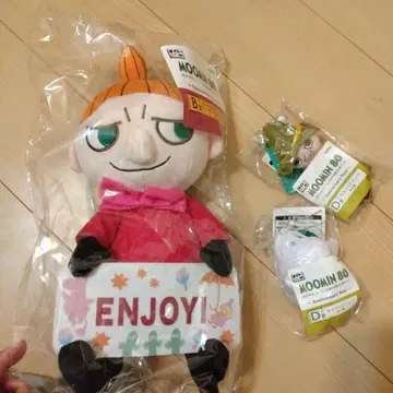 다이토 복권 무민 B상 리틀미 D상 무민 스너프킨