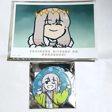 fgo 후지마루 리츠카는 모른다 글리터 캔뱃지 오베론