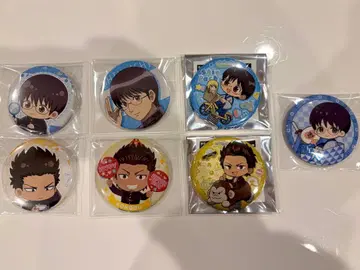 은혼 3년 Z반 긴파치선생 트레이딩 캔뱃지 신파치 콘도 7점 세트