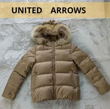 유나이티드 애로우즈 후드 부착 다운 자켓 L 사이즈