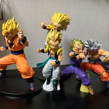 드래곤볼 피규어 5체 세트