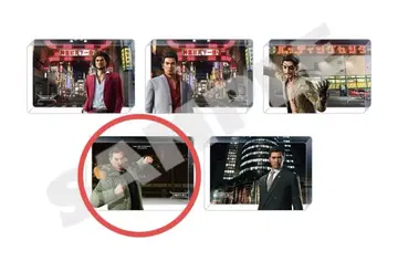 [ 용과 같이 ] 카무로쵸 아크릴 블록 (사에지마 타이가) 새상품 미개봉