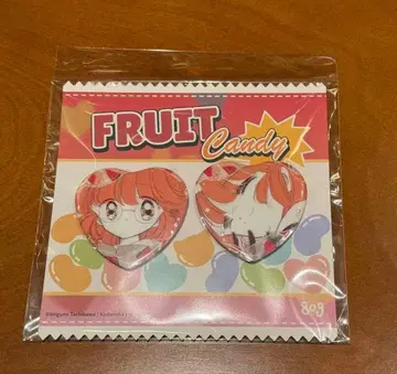 괴도 세인트 테일 중국 한정판 하트형 캔뱃지 하네오카 메이미