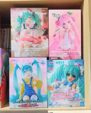 하츠네 미쿠 벚꽃 미쿠 피규어 세트