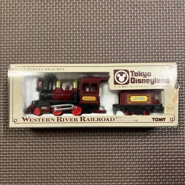 토미카 웨스턴리버 철도 다이캐스트 스케일 모델 도쿄 디즈니랜드