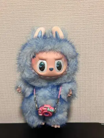 지허벅지 THE MOUSE 봉제 인형 파란색 토끼