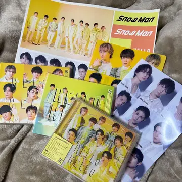 Snow Man HELLO HELLO CD 세트 미개봉 새상품 혜택 포함