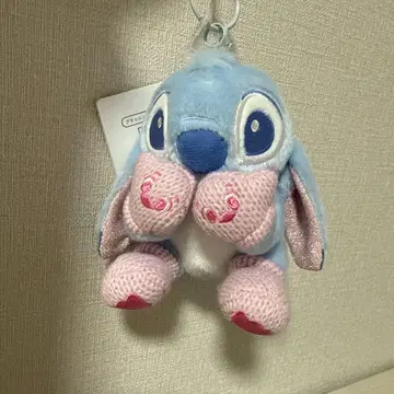 스티치 봉제 인형 키링 Winter Shiny Color