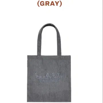 르세라핌 이지 크레이지 핫 토트백 그레이