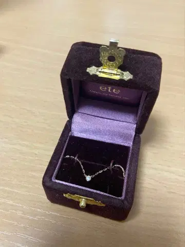 ete k10 0.01 싱글 볼 다이아몬드 목걸이 골드