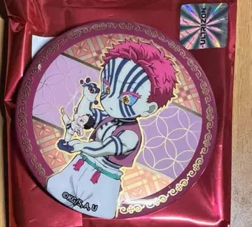 귀멸의 칼날 중국 한정판 아카자 캔뱃지, 카드 세트