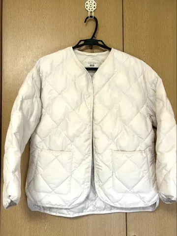 유니클로 퍼프 테크 릴랙스 자켓