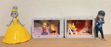 주토피아 TOPTOY 주디 피규어 POP MART 4종 세트