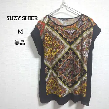 해외 구제 의류 1점 새상품급 SUZY SHIER 슬리브리스 튜닉 M