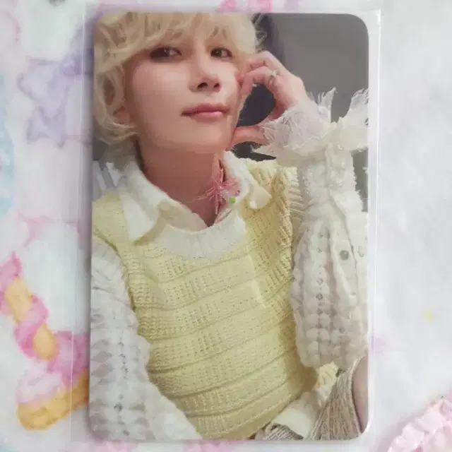 세븐틴 정한 디스맨 알라딘 특전 2장 일괄 미개봉