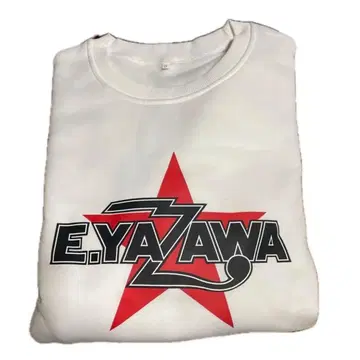 [ 미사용 새상품 ] E.YAZAWA 화이트 트레이닝복 사이즈 L