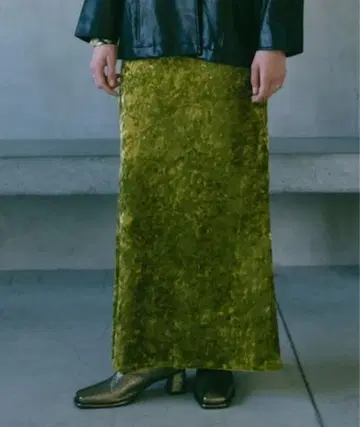 사하라 벨루어 롱 스커트