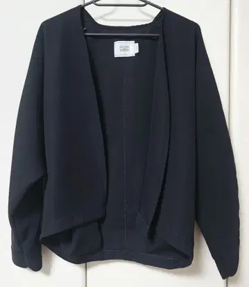 UNITED ARROWS & SONS 노카라 자켓 블랙