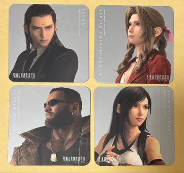 파이널 판타지 VII 스퀘니 카페 코스터