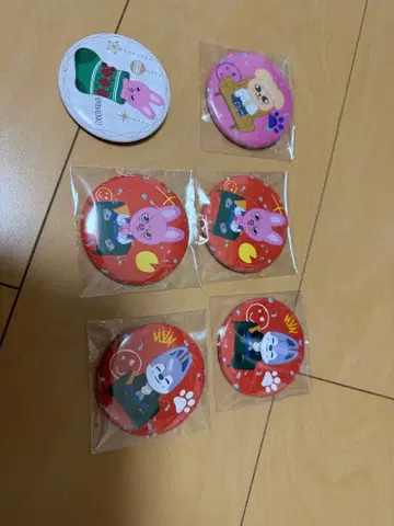 SKZOO 캔뱃지 6개 일괄