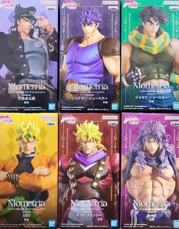 Mometria 죠죠의 기묘한 모험 피규어 6체 세트