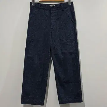 새상품급 다크 네이비 웨어하우스 더블웍스 13스타 데님 베이커 팬츠