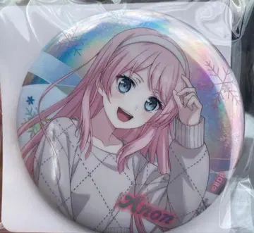 뱅드림 오로라 캔뱃지 GiGO 한정판 치하야 아논