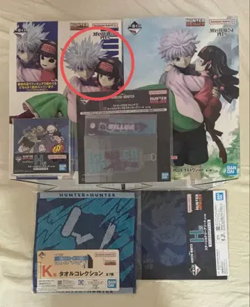 헌터헌터 제일복권 A상 라스트원상 키루아&아르카 덤 포함