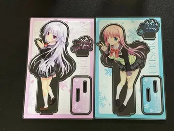 첫눈 사쿠라 10주년 메인 비주얼 아크릴 피규어 밤 벚꽃