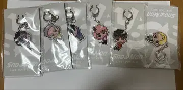 Snow Man 키링 5개 세트 스노 매달리는 것