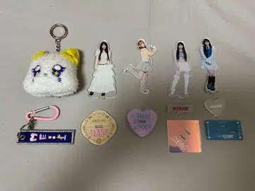 ME:I AYANE 타카미 후미네 봉제 인형 키링 아크릴 스탠드 세트