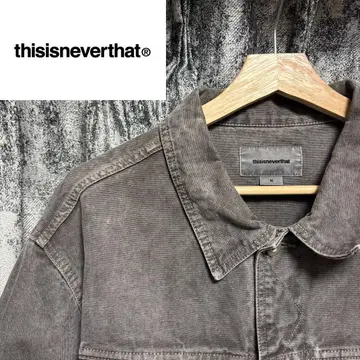 thisisneverthat 그레이 데님 자켓
