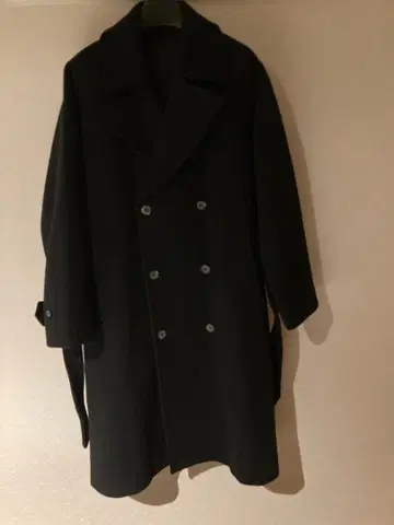 퓨어 슈퍼 140s 더블 체스터 코트