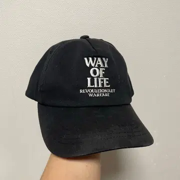 RATS WAY OF LIFE 캡 블랙