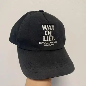 RATS 랏츠 WAY OF LIFE 캡 블랙