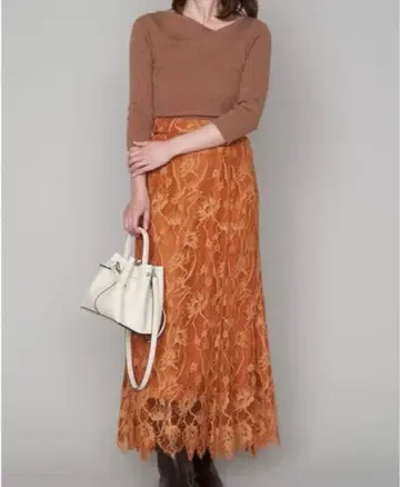 [ FRAY I.D ] 레이스 머메이드 스커트