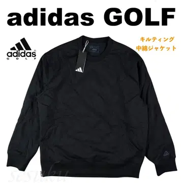 [ L ] 가을/겨울 아디다스 골프 보온 충전솜 퀼팅 풀오버 자켓