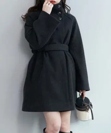 Chico 스탠드 카라 코트