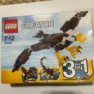 미사용 새상품 LEGO 31004 3 in 1 이글, 전갈, 곰
