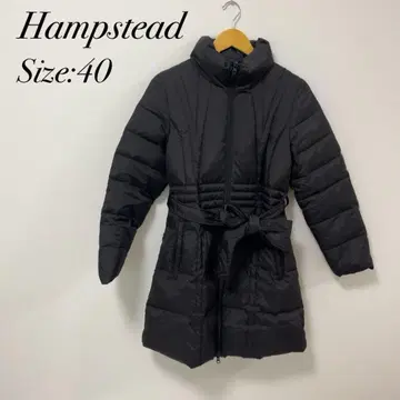 [ Hampstead ] 다운 코트 블랙 L 다운 자켓 롱 코트