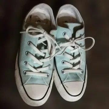 컨버스 민트 블루 로우컷 스니커즈 22.5