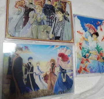 새벽의 연화 캔뱃지 가챠 B상 특대형 아크릴 스탠드 컴플리트 세트