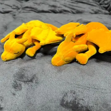 새상품 포켓몬스터 편안한 시간 봉제 인형 리자몽 2개 세트