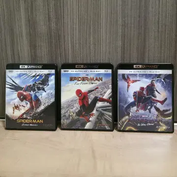 스파이더맨 4K UHD 3작품 세트 (톰 홀랜드판)