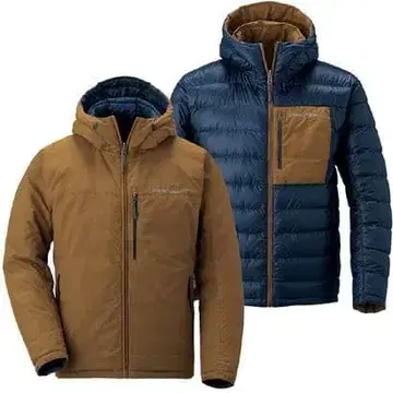 몽벨 콜로라도 후드티 리버서블 인기 컬러 다운 자켓 남성용 M