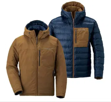 몽벨 콜로라도 후드티 리버서블 인기 컬러 다운 자켓 남성용 M