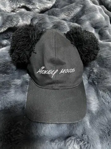 미키마우스 폼폼 포함 캡 58cm