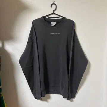 90s Lee 바디 맨투맨 XL 흑먹색 레이싱