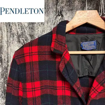 [ 초레어 ] PENDLETON 빨검 체크 플란넬 셔츠