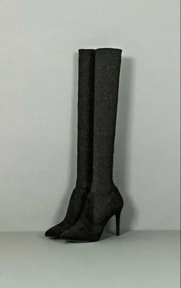 컨디션 최상 다이애나 라메 삭스 부츠 24cm GIESEL 게재